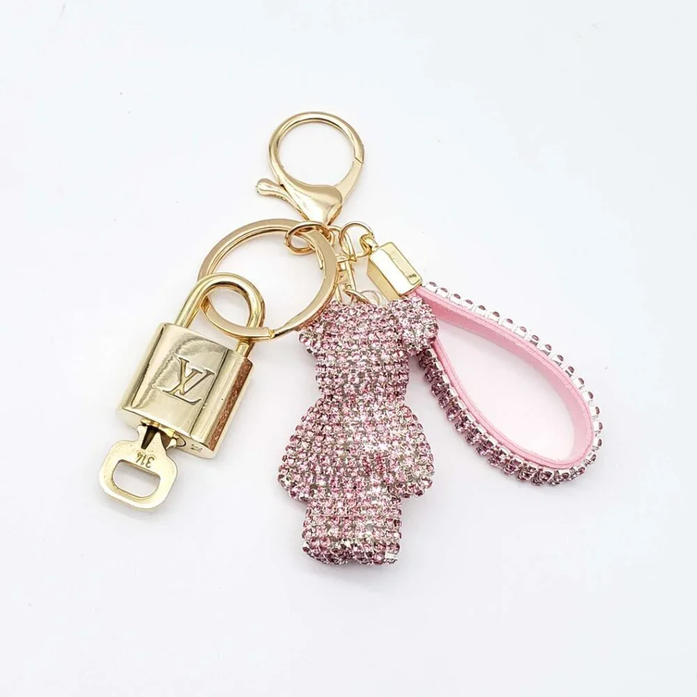 Authentic LV Gold Padlock 🔒Unbranded Keychain Charm for Louis Vuitton Bags